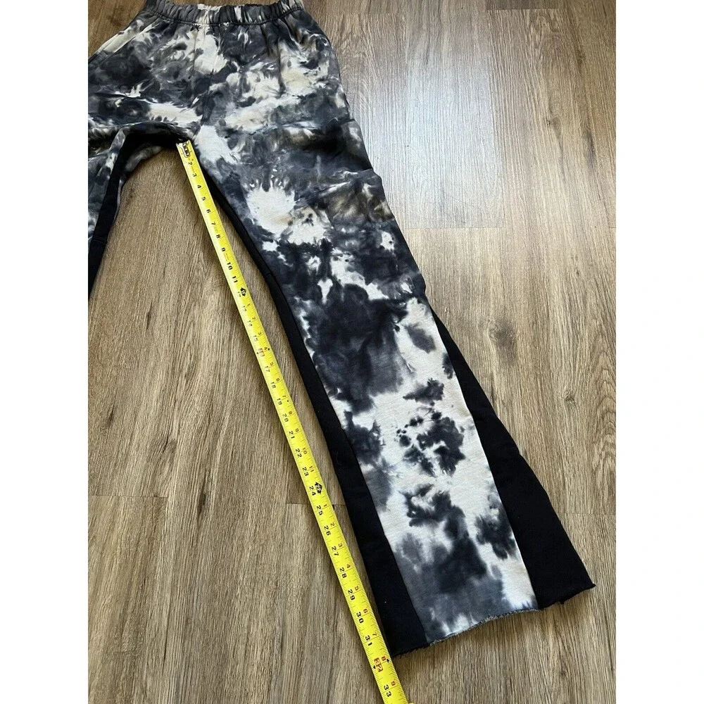 Mnml Sweatpants Women High Rise Pockets Drawstring Flare Size M